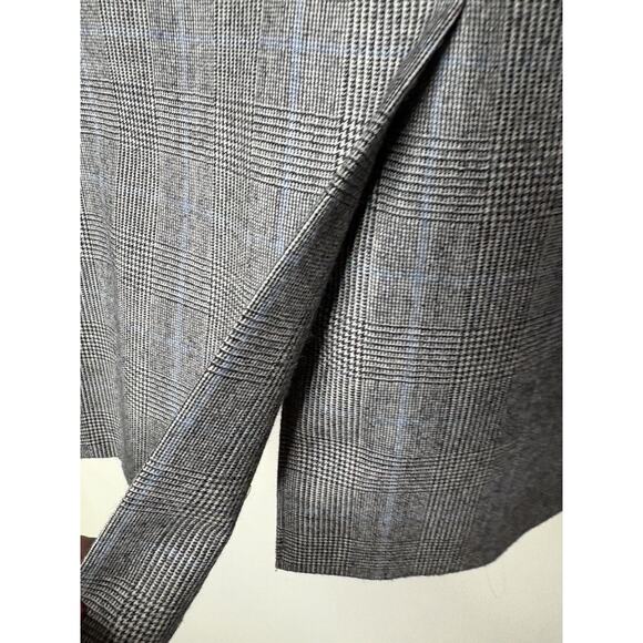 Lauren Ralph Lauren Men Size Black/White Glen Check Wool Two Button Blazer 44R - Picture 8 of 15